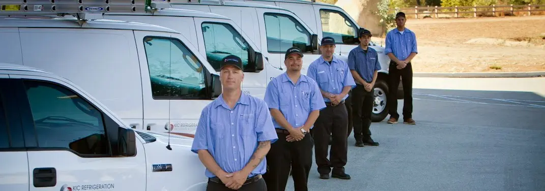 KIC Refrigeration crew ready for Mini Split Repair jobs across Port Washington